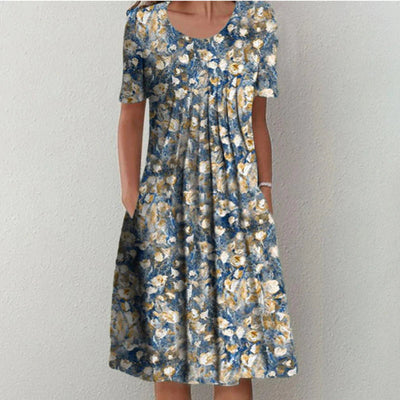 Gigi | Relaxed Fit Floral Midi Dress