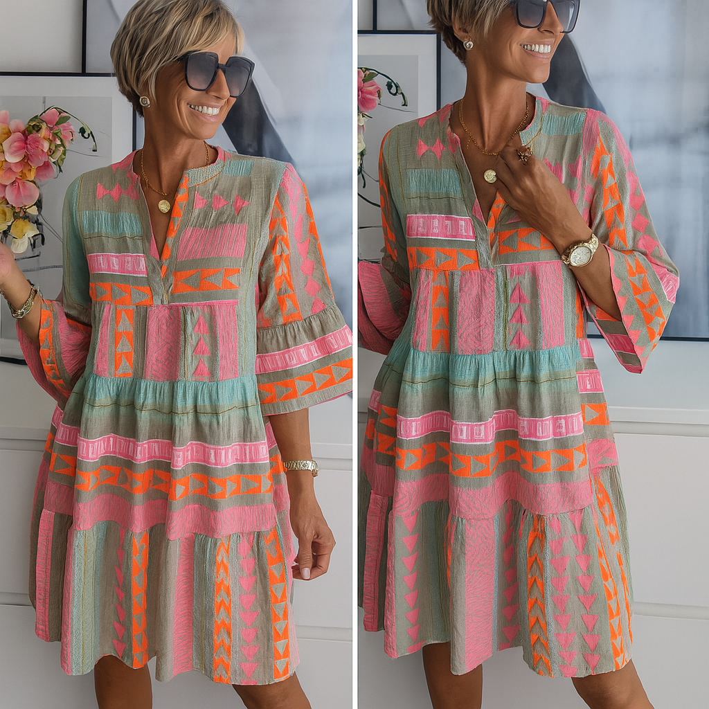 Stacey™ | Embroidered Light Dress
